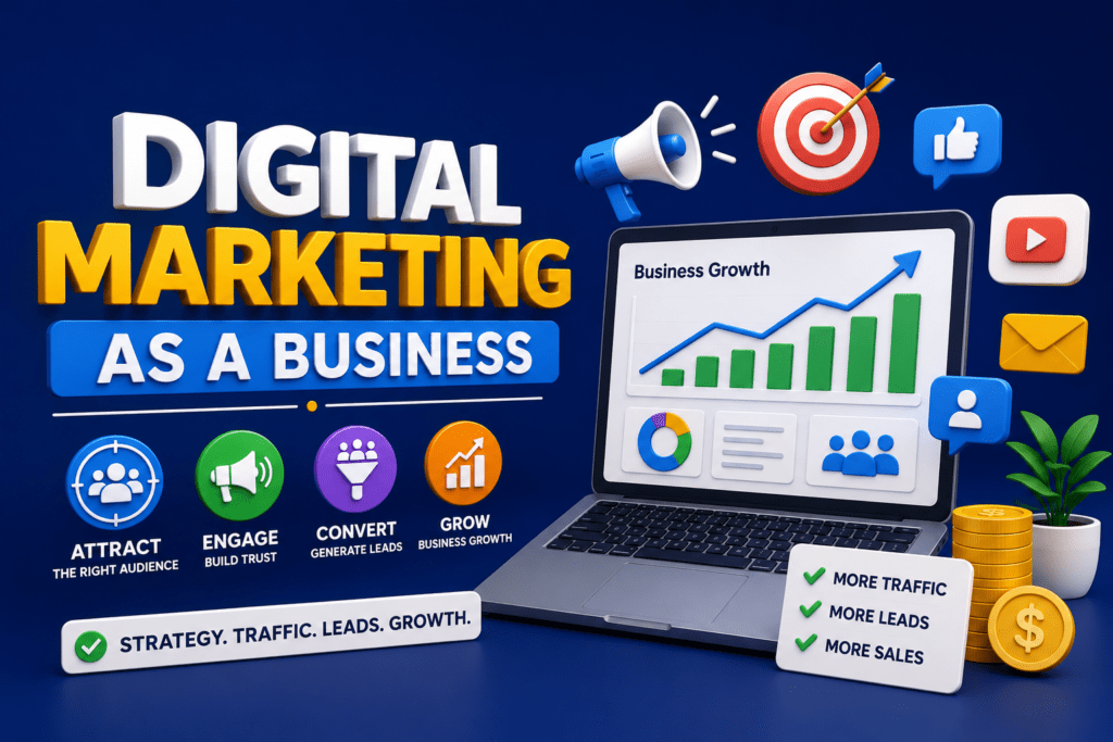 Digital marketing as a business
